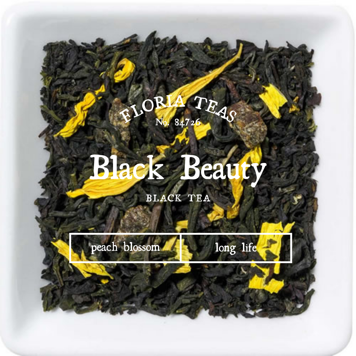 Happy Birthday Tea Card | Black Beauty