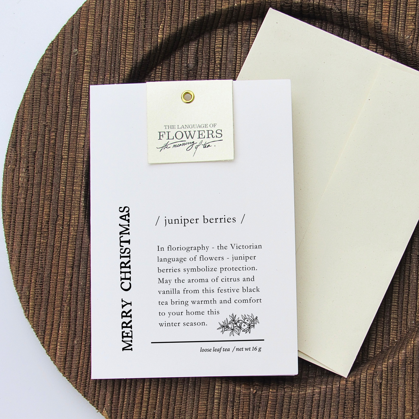 Christmas Tea Card | Yuletide