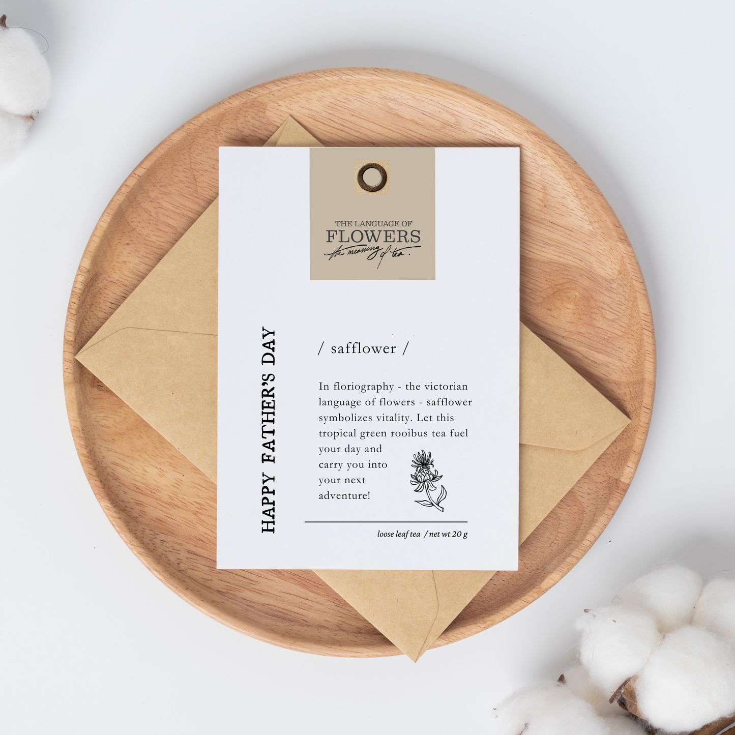 Mother's Day | Father's Day Tea Card