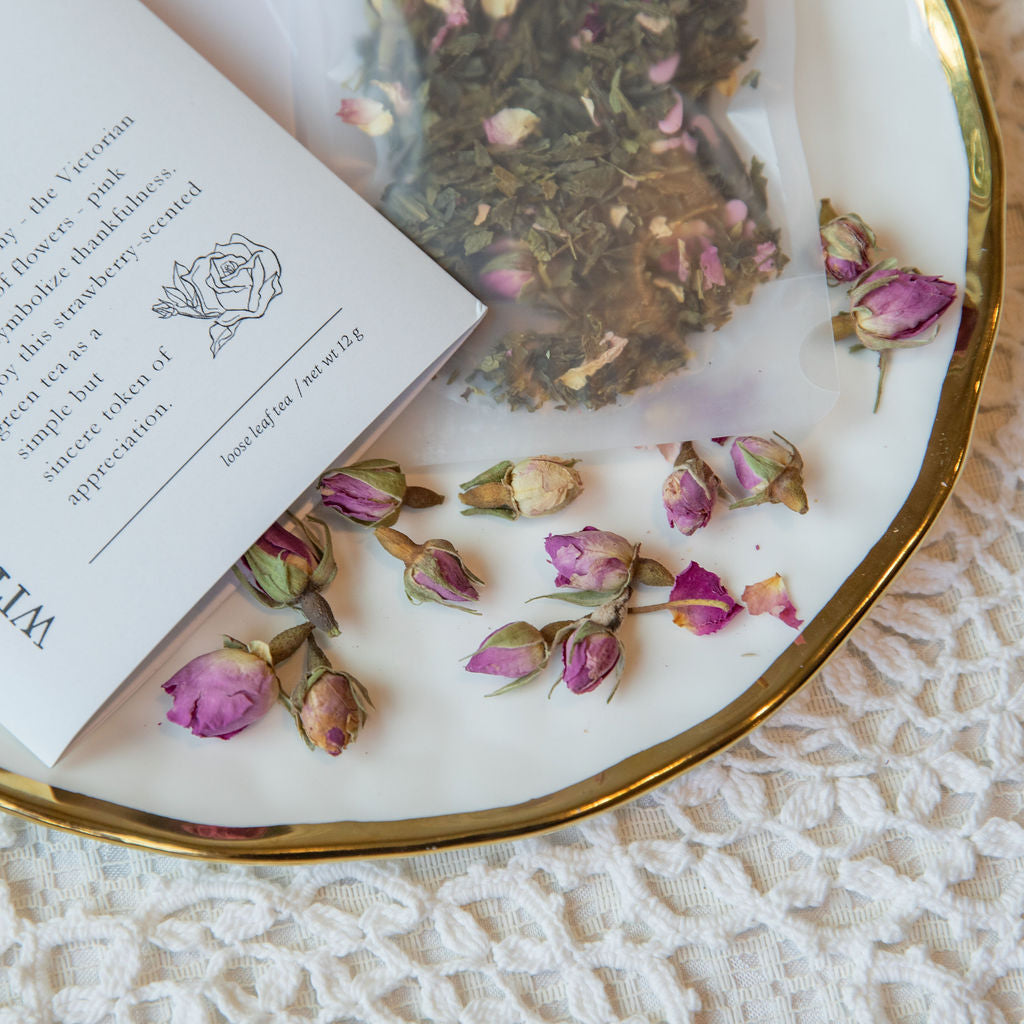 Floriography Tea Cards