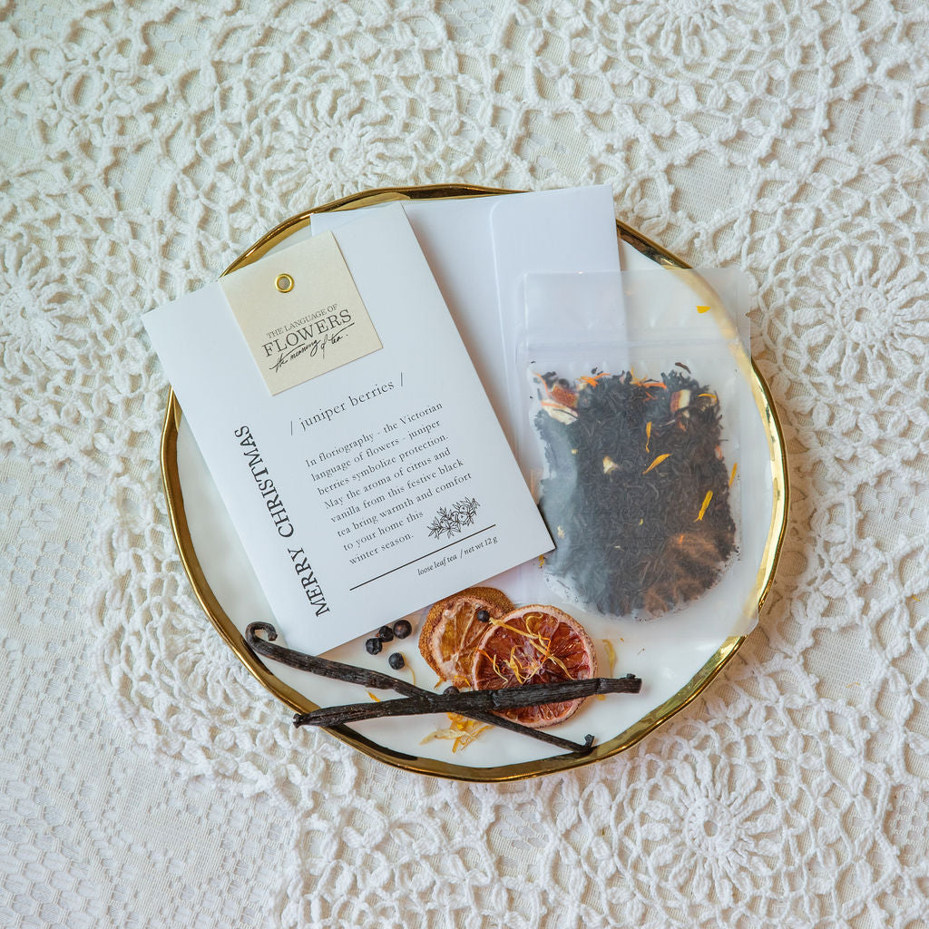 Christmas Tea Card | Yuletide